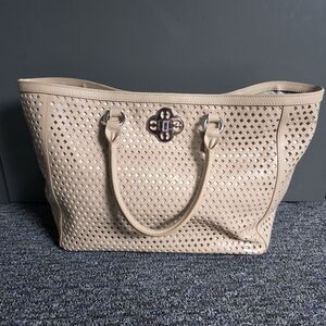 My Flat in London Beige Handbag